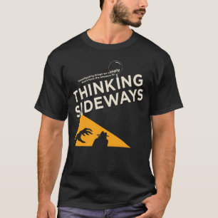 Männer, die seitlich Podcastlogo 2016 denken T-Shirt