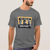 Männer, die zusammenarbeiten! Plakat WW2 T-Shirt (Vorderseite)
