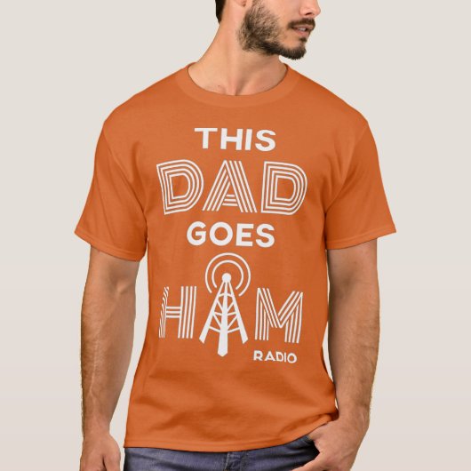 Männer Dieser Vater wird Ham Radio Premium T-Shirt (Vorderseite)