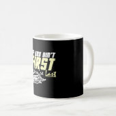 Männer Drag-Boat-Rennen Speedboot Motorboot Drag Kaffeetasse (VorderseiteRechts)