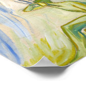 Männer drehen sich zur Sonne | Edvard Munch Poster (Ecke)