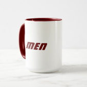 Männer Druckküche Essen Trinkbehälter Cups Combo Tasse (Vorderseite Links)