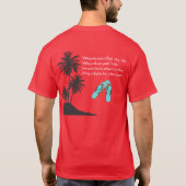 Männer - dunklen T - Shirt (Rückseite)