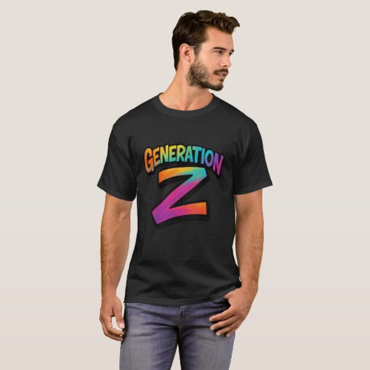 Männer Dunkles Basic T-Shirt (Vorne ganz)