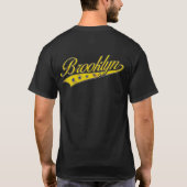 Männer Dunkles Basic T-Shirt (Rückseite)