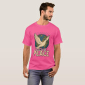 Männer Dunkles Basic T-Shirt (Vorne ganz)
