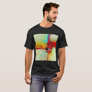 Männer Dunkles Basic T-Shirt