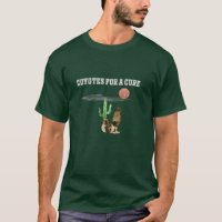 Männer Dunkles Basic T-Shirt