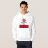 Männer Dyngus Day Polka Radio Hoodie (Vorne ganz)