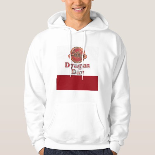 Männer Dyngus Day Polka Radio Hoodie (Vorderseite)