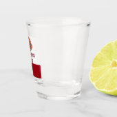 Männer Dyngus Day Polka Radio Schnapsglas (Rechts)