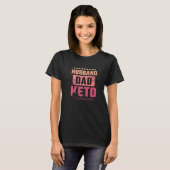 Männer Ehemann Vater Keto Überlebender T-Shirt (Vorne ganz)
