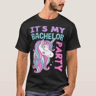 Männer Einhorn Männer Es ist meine Junggesellenpar T-Shirt