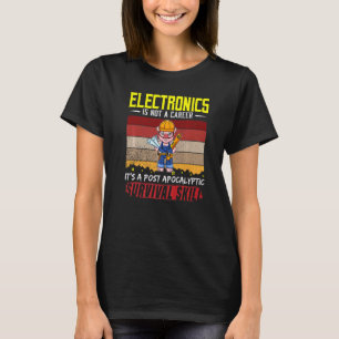Männer Elektriker Ist Kein Beruf Elektrizitätsdrah T-Shirt