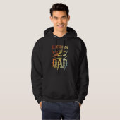 Männer Elektriker Vater Elektronik Techniker Papa Hoodie (Vorne ganz)