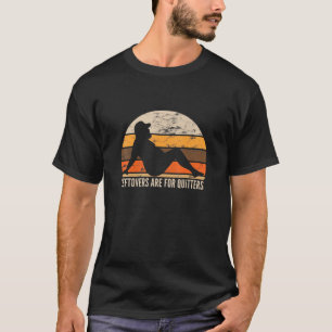 Männer-Erntedank-Rettungsschwimmer sind für Quit T-Shirt