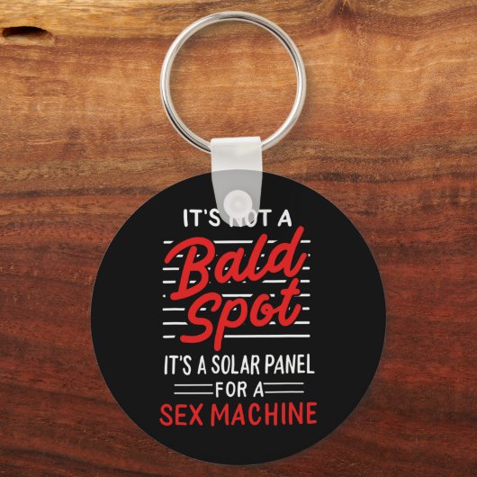 Männer, es ist kein Baldplatz, es ist ein Solaranl Schlüsselanhänger (Vorderseite)