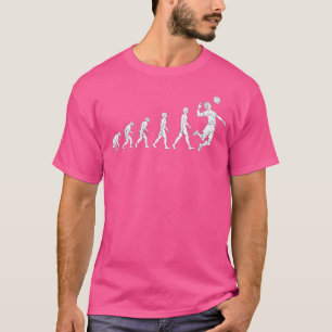 Männer Evolution Volleyball Große Geschenke Männer T-Shirt