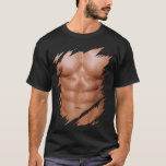 Männer Fake Muskeln riss Brust Sixpack Abs. T-Shirt<br><div class="desc">w13 Hoffe,  dass es dir gefällt 647</div>