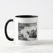Männer fischen bei Celilo Falls Fotograf Tasse (Links)