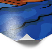 Männer-Fischer Fotodruck (Ecke)