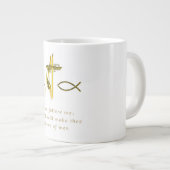 Männer-Fischer Jumbo-Tasse (Vorderseite Rechts)