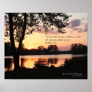 Männer-Fischer Poster