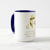 Männer-Fischer Tasse (Vorderseite Links)