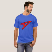 Männer FLIEGEN T - Shirt (Vorne ganz)