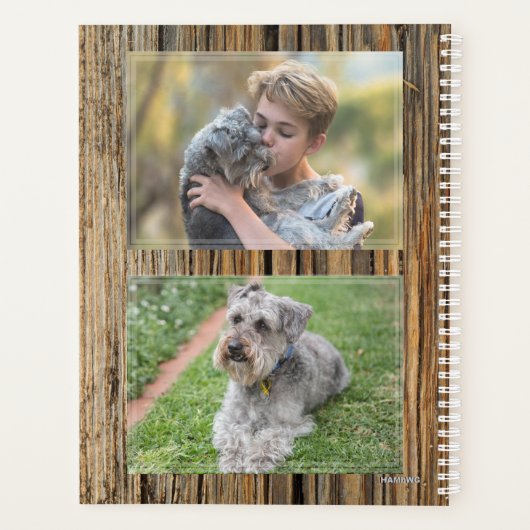 Männer-Foto-Tagesplaner - HAMbWG - Holzdesign Planer (Rückseite)