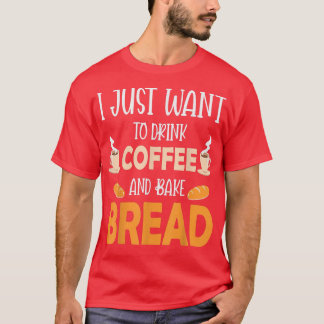 Männer Frauen backen Bäckerei Hobby-Lebensmittel K T-Shirt