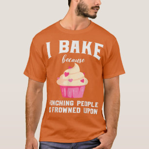 Männer Frauen backen Bäckerei Hobby-Lebensmittel K T-Shirt