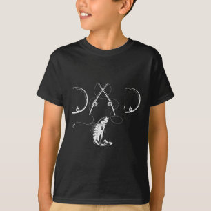 Männer Frauen Fischer Vater Fischfang Enthusiasten T-Shirt