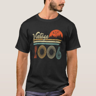 Männer Frauen Geburtstag Hergestellt in 2006 20. 2 T-Shirt