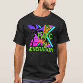 Männer Frauen Gen X T-Shirt (Vorderseite)