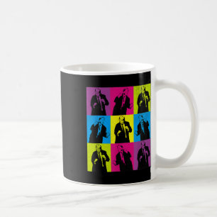 Männer Frauen glücklich Trump tanzende Pop Art Tru Kaffeetasse