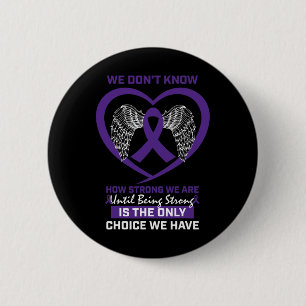 Männer Frauen Hodgkin-Lymphom Krankheit Blutkrebs Button