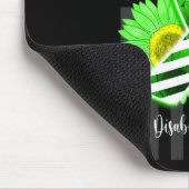 Männer Frauen ich bin ein Überlebender Gehirnbehin Mousepad (Ecke)