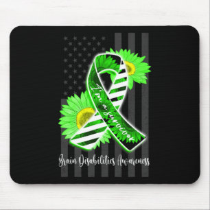 Männer Frauen ich bin ein Überlebender Gehirnbehin Mousepad