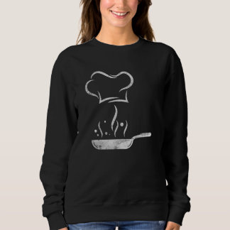 Männer Frauen Koch Kochen Köche Cool Restaurant Ei Sweatshirt