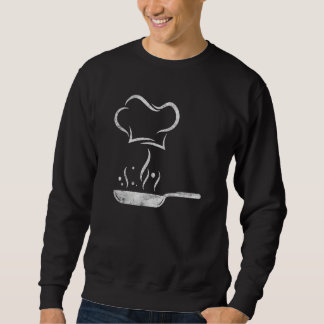 Männer Frauen Koch Kochen Köche Cool Restaurant Ei Sweatshirt