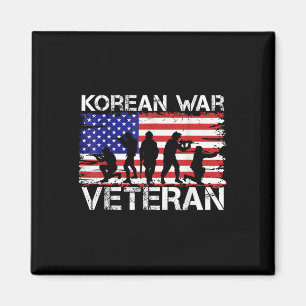 Männer Frauen Koreakrieg Veteran Magnet