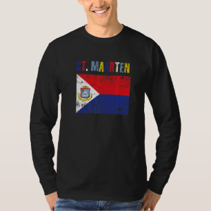 Männer Frauen St Maarten Nationalstolz Elena T-Shirt