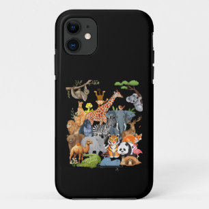 Männer Frauen und Kinder Zoo Day Party Niedlich 22 Case-Mate iPhone Hülle