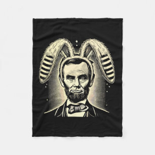 Männer Frauen Vintag Ostern Bunny Costume Abraham  Fleecedecke