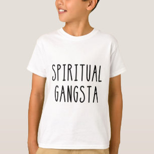 Männer Frauen Yogi Lustig Yoga Spiritual Gangsta T-Shirt