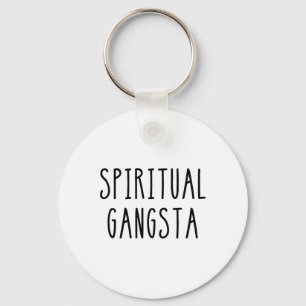 Männer Frauen Yogi Lustig Yoga Spirituell Gangsta Schlüsselanhänger