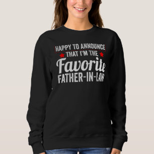 Männer freuen sich, verkünden zu können, dass ich sweatshirt