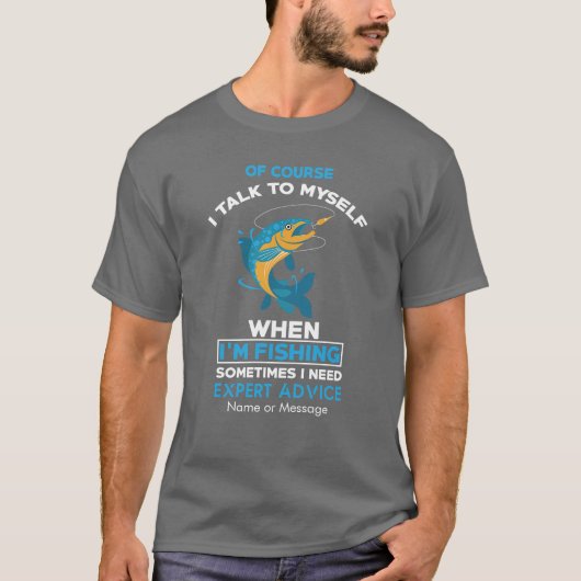 Männer, Funny Fishing T-Shirt (Vorderseite)