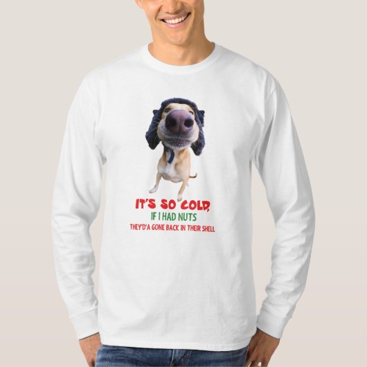 Männer Funny Long Sleeve TShirt Teddy the Spaz Man (Vorderseite)